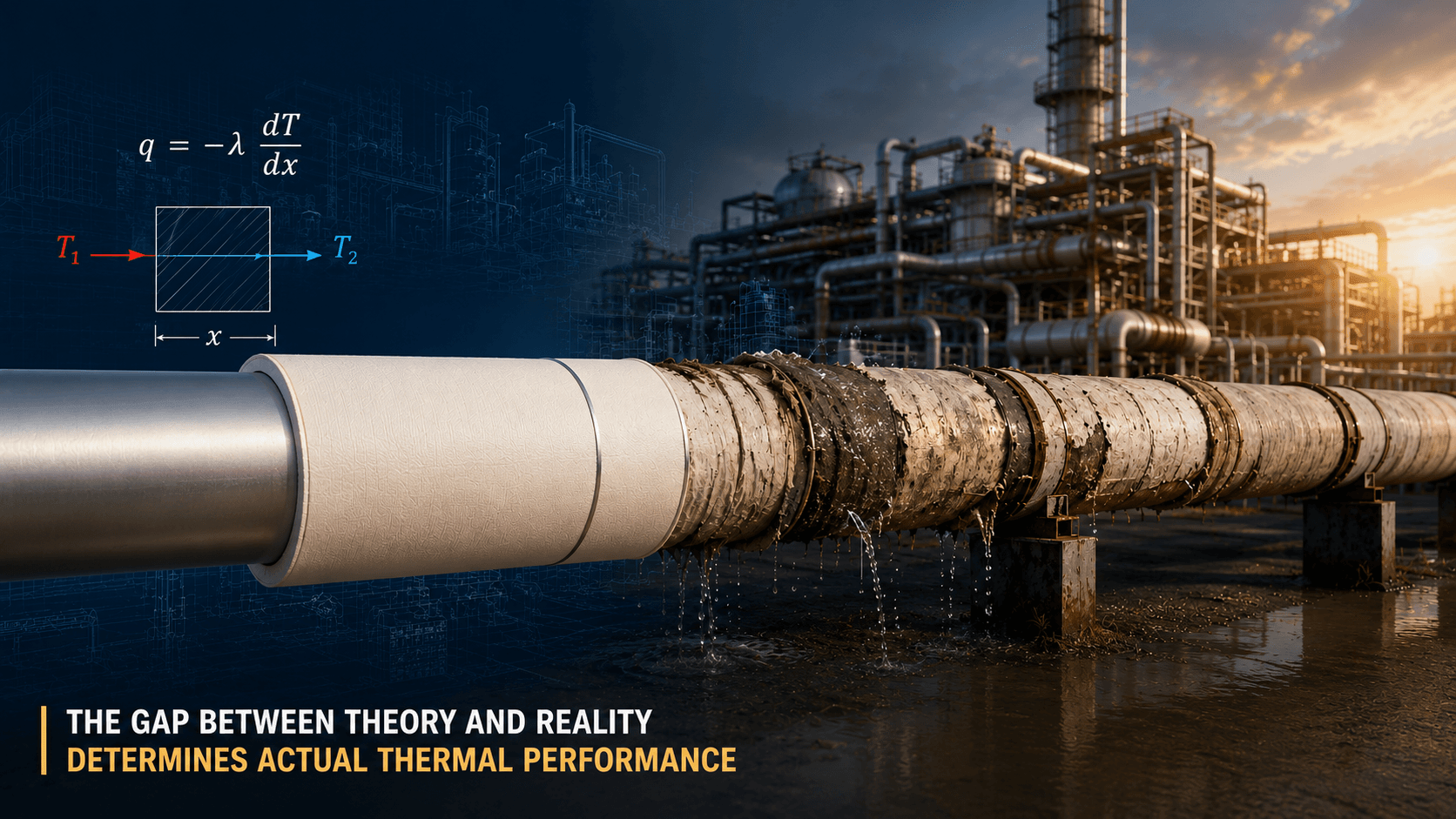 Fourier’s Law in Real Insulation Systems: Where Theory Breaks on Site