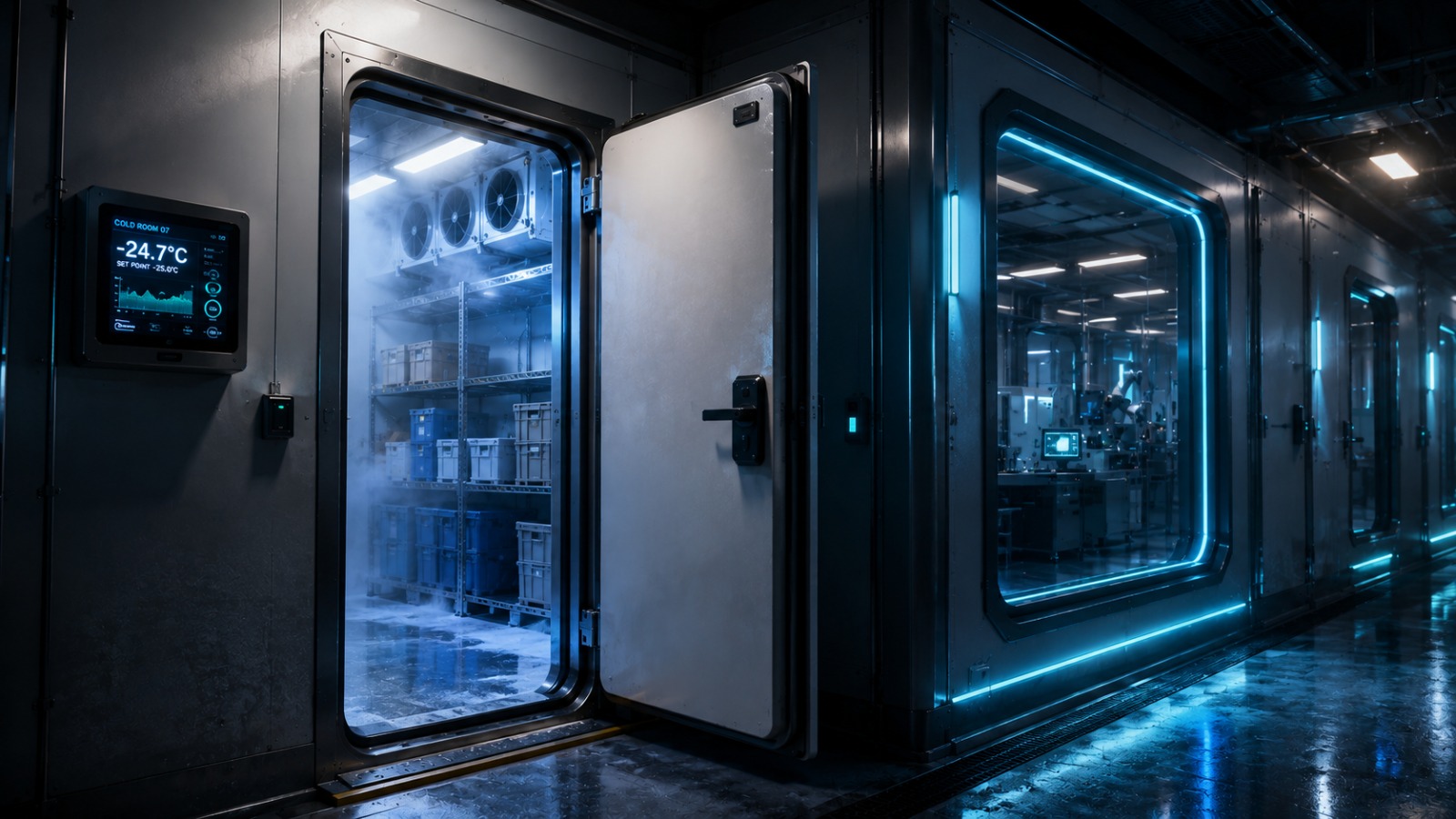 Cold and Clean Rooms: How Doors, Thresholds & Joints affect the efficiency of the Insulation